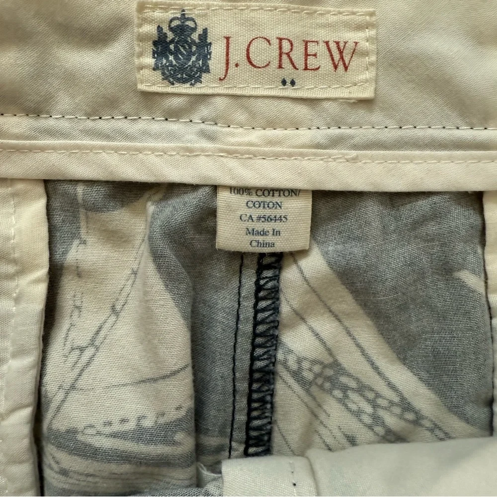 J.Crew Nautical Theme Print Shorts Size 32